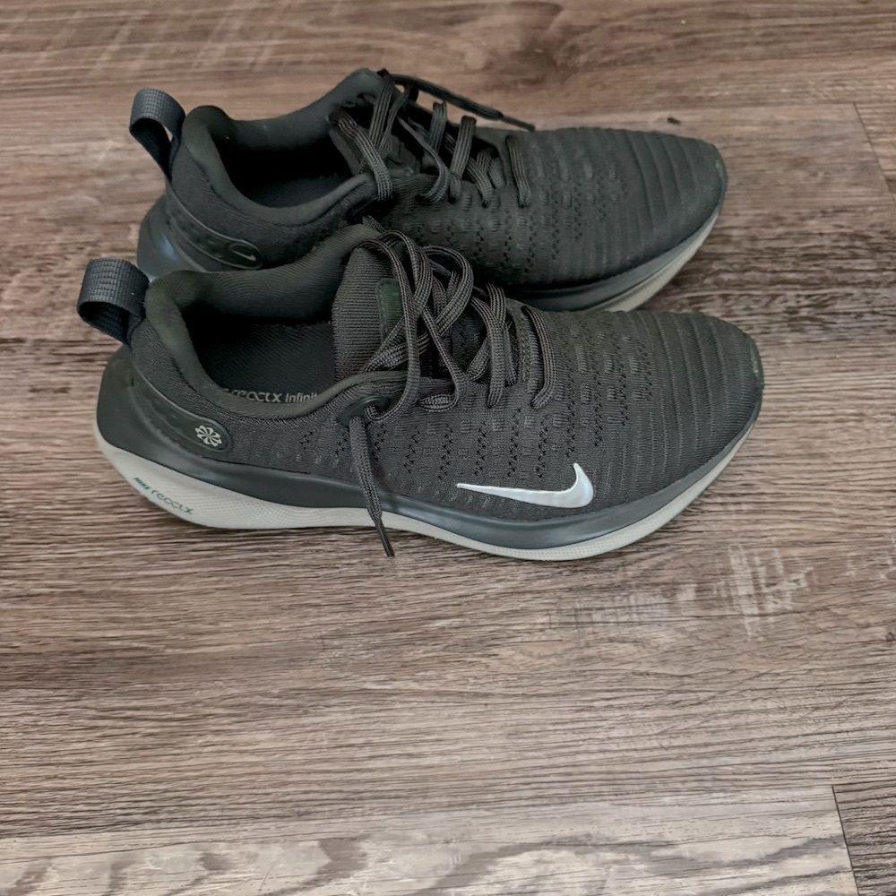 Nike Reactx Infinity Run 4 Green Running Sneakers… - image 4